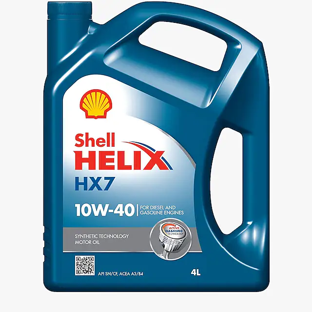 Олива моторна SHELL Helix HX7 SAE 10W40 (каністра 4 л)