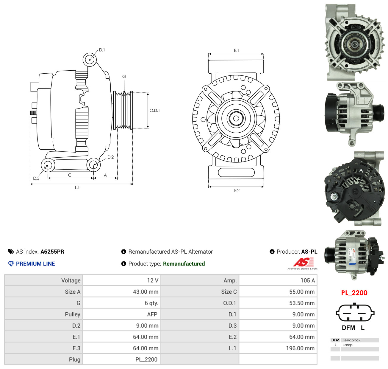A6255PR AS-PL