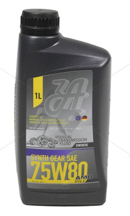 Масло трансмісійна. 75W-80 AMB Synth Gear, GL-4/GL-5, 1л, синтетика