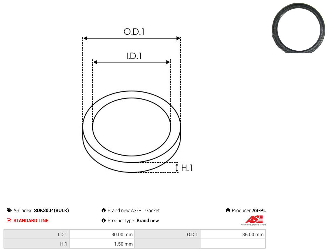 SDK3004BULK AS-PL