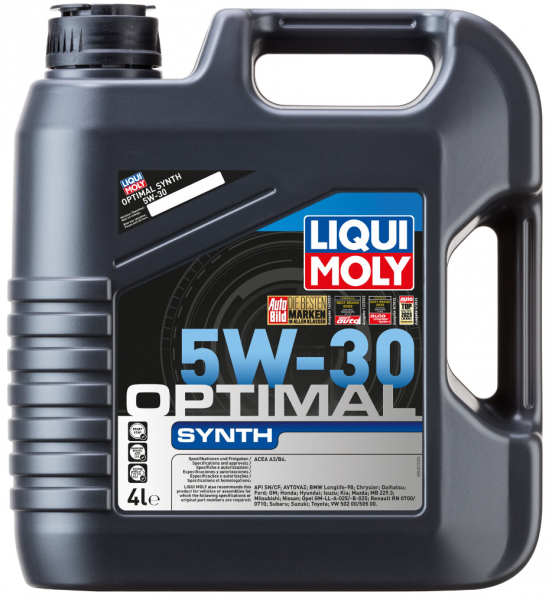 Олива моторна Liqui Moly Optimal HT Synth 5W30 4л