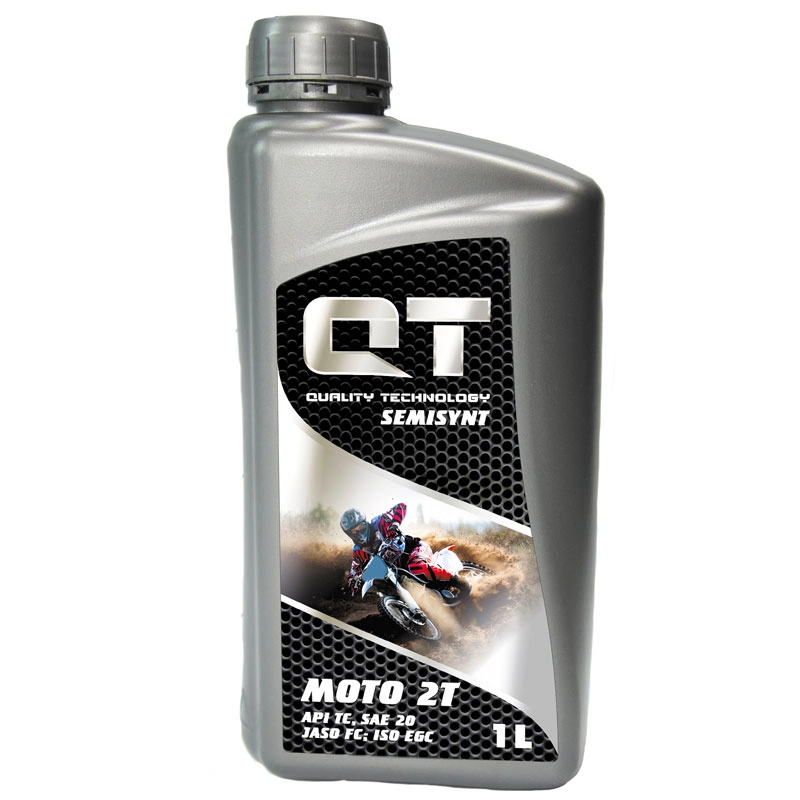 Олива моторна 2т qt-oil 2т tc 1л