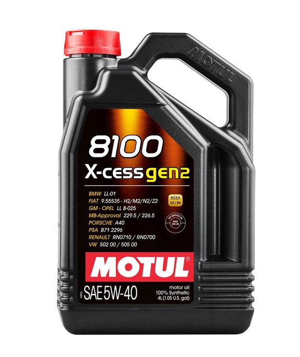 Олива моторна 8100 x-cess gen2 sae 5w40 (4l)