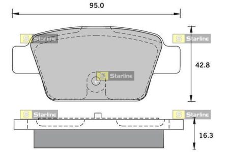 BDS836P STARLINE