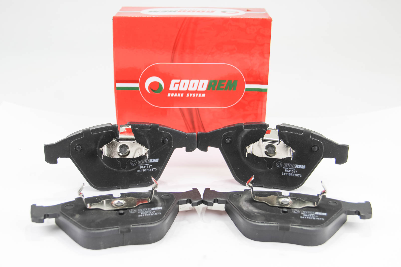 Тормозные колодки передние BMW 5(E60)/7(E65) 02-10 (ATE) (155,1x68,5x20,3)