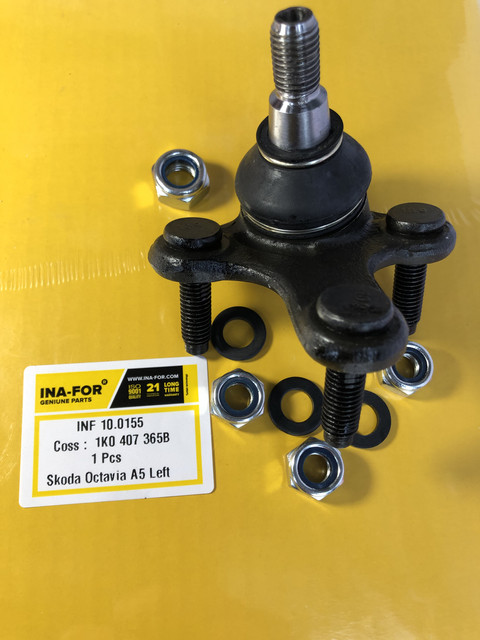 Шаровая опора Volkswagen Golf5 Passat B6 Caddy/ Skoda Octavia A5 пер.L