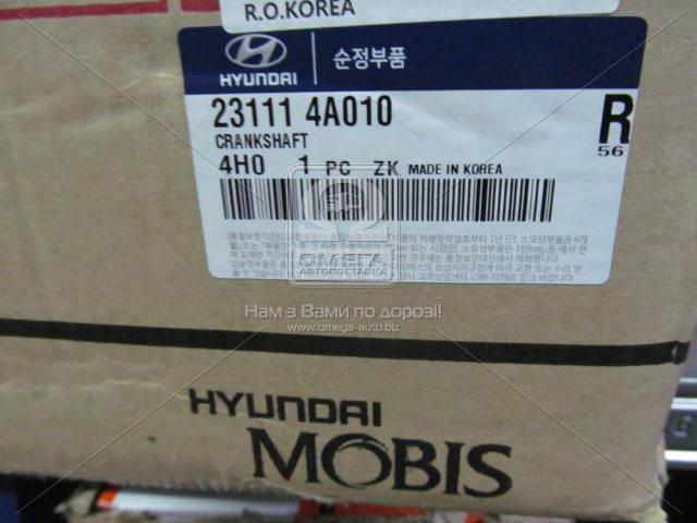 Колінвал Hyundai H-100 11-17, Hyundai H-1 07-21, Kia Sorento 02-09