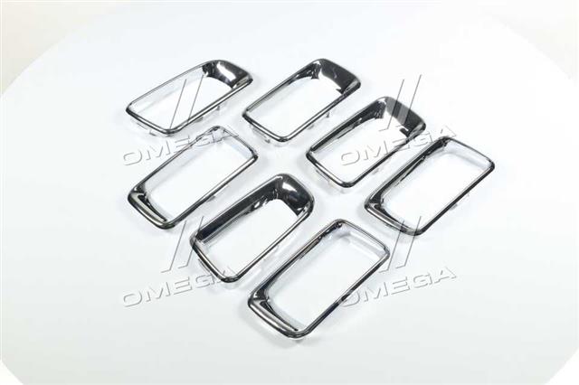 Молдинг решетки к-т 7шт. jeep compass 11-16 