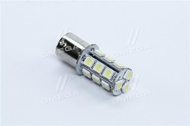 Лампа led вказівників поворотів і стоп-сигналів (18smd) ba15s 12v white 