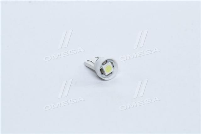 Лампа led б / ц габарит і панель приладів t10-1 smd (розмір 5050) 24v white 