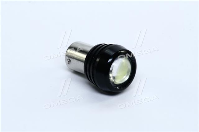 Лампа led задній хід (лінза) 1smd ba15s 12v white 