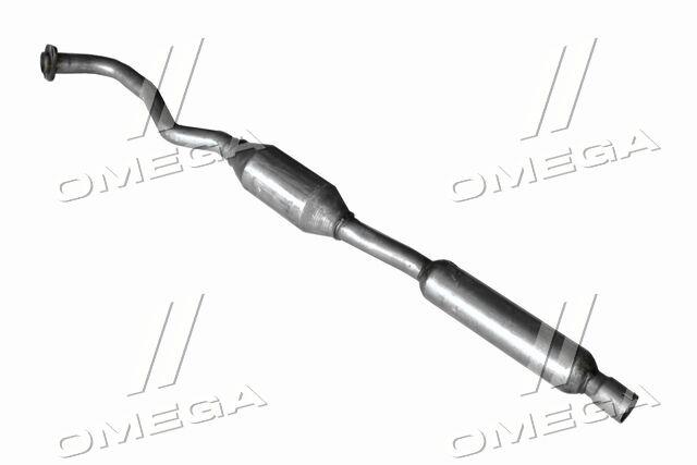 Резонатор (Середній глушник) Mitsubishi Outlander 2.4 16V 4WD (вир-во Polmostrow)