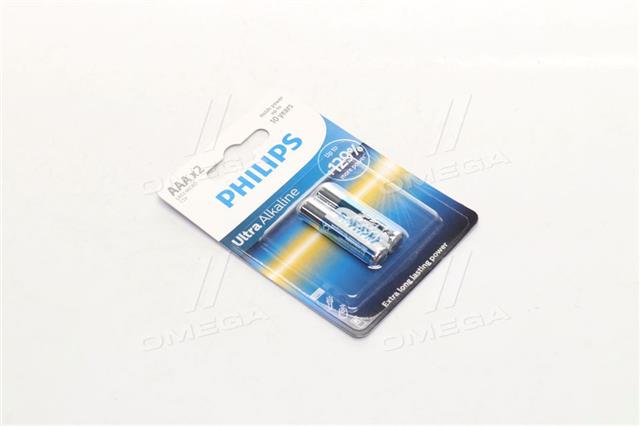 Батарейка lr03/aaa ultra alkaline  blister 2шт 