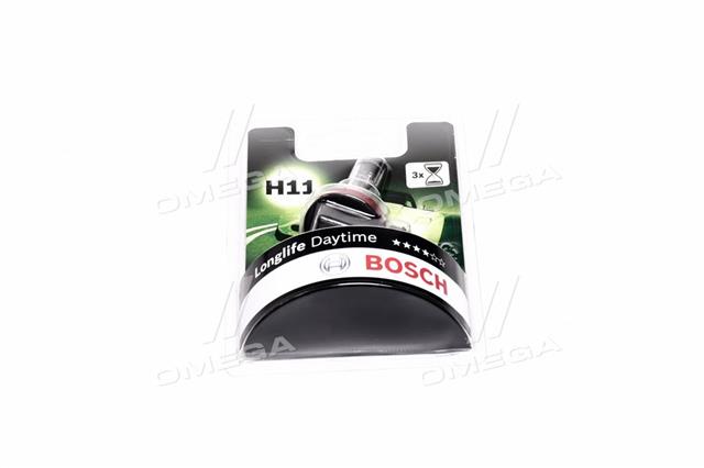 Лампа накалу h11 12v 55w pgj19-2 longlife daytime 