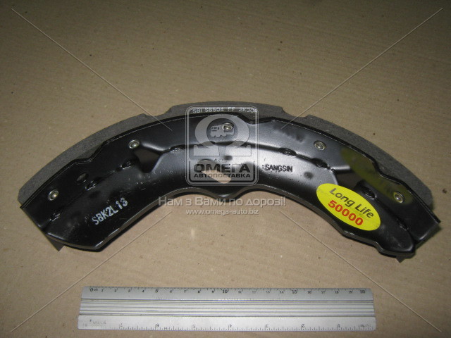 Гальмівні колодки барабанні hyundai hd 65/ 75 -04 задні 