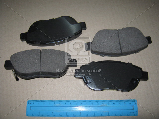 Колодки гальмівні дискові FIAT Doblo 00-13, 500 07-20, 500L 12-22, Idea 03-12; LANCIA Musa 04-12