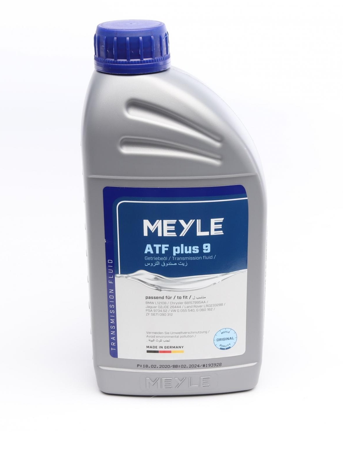 Олива трансмісійна atf meyle plus 9, 1л.