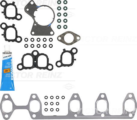 Прокладка колектора впускного/випускного VW T5 2.5TDI 03- (к-кт) AXD/AXE/BAC/BLJ/BLK