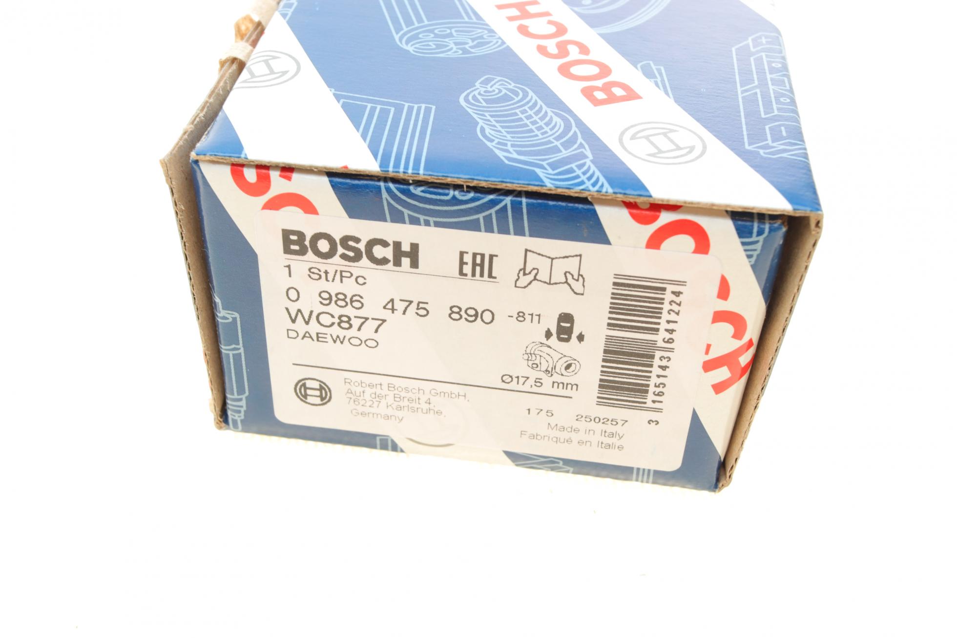 0986475890 BOSCH