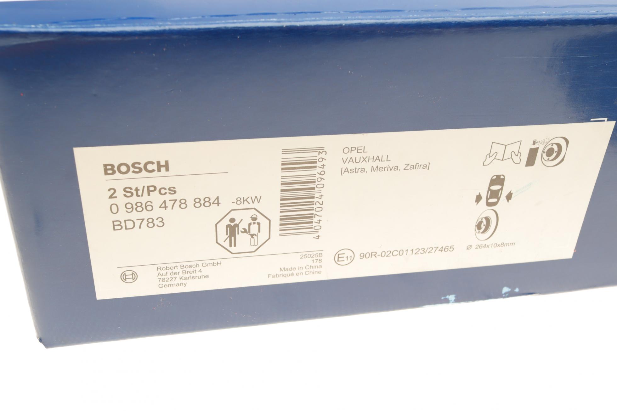 0986478884 BOSCH