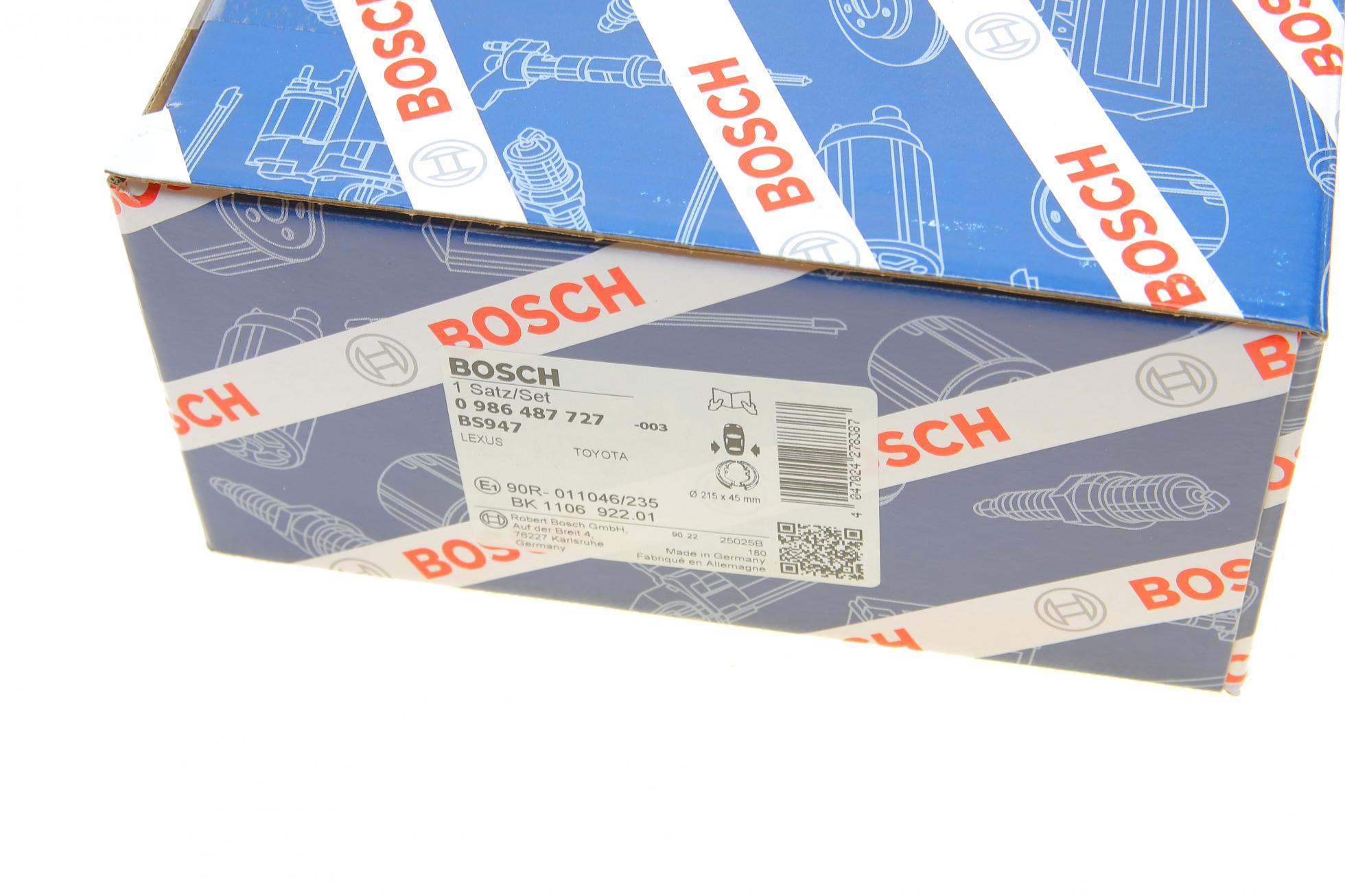 0986487727 BOSCH