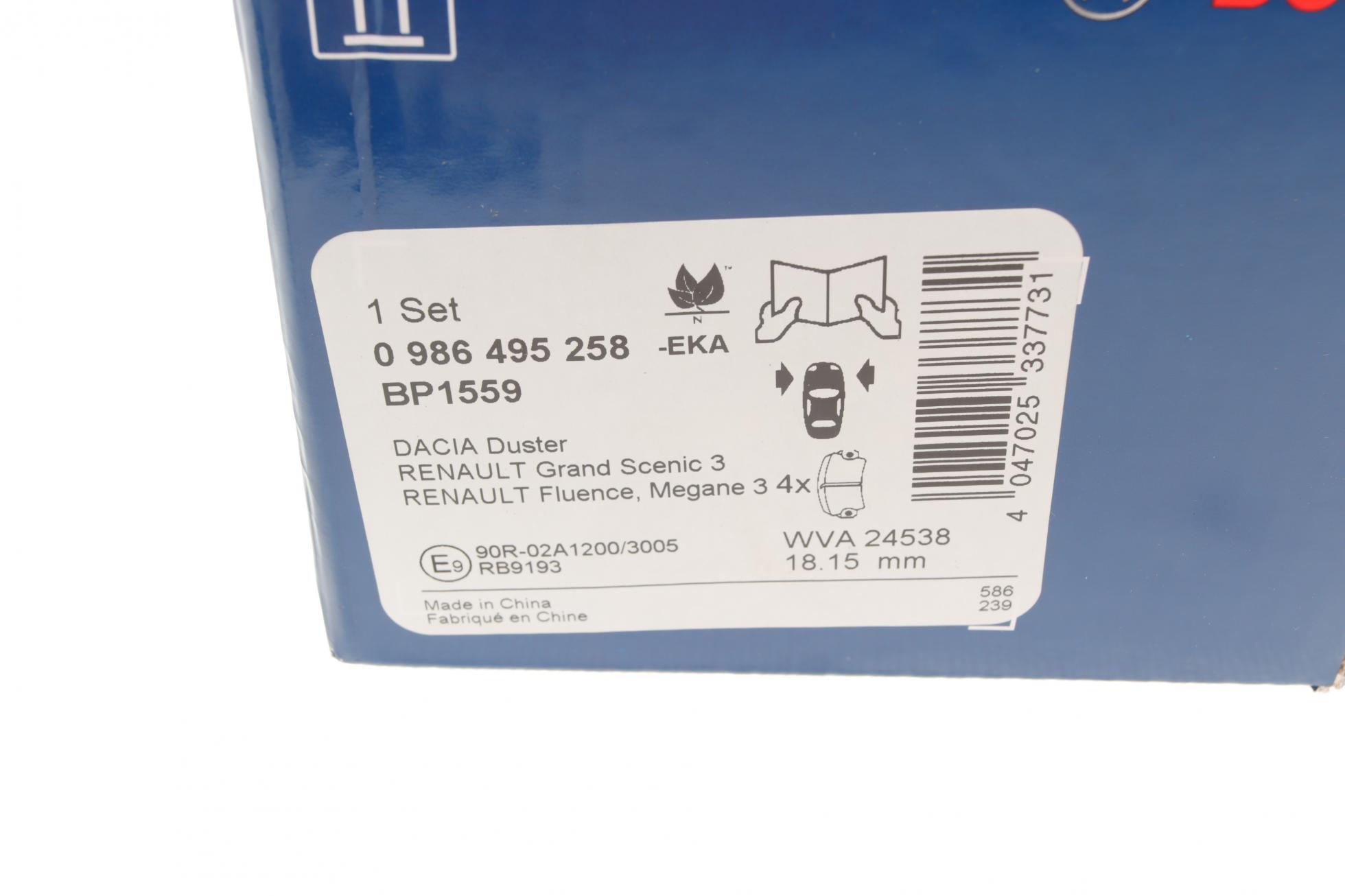 0986495258 BOSCH