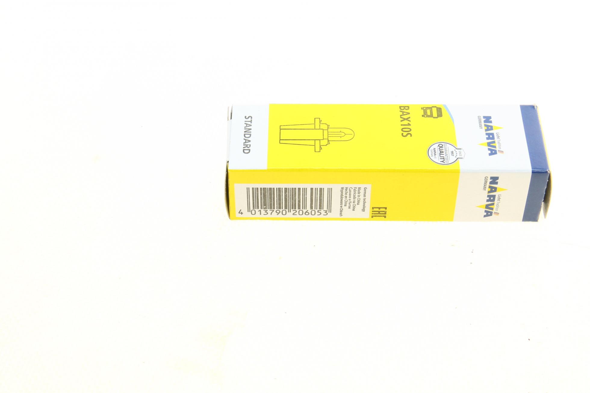 Автолампа 24v 1.2w b8.3d (bax10s) grey (в щиток приборов)