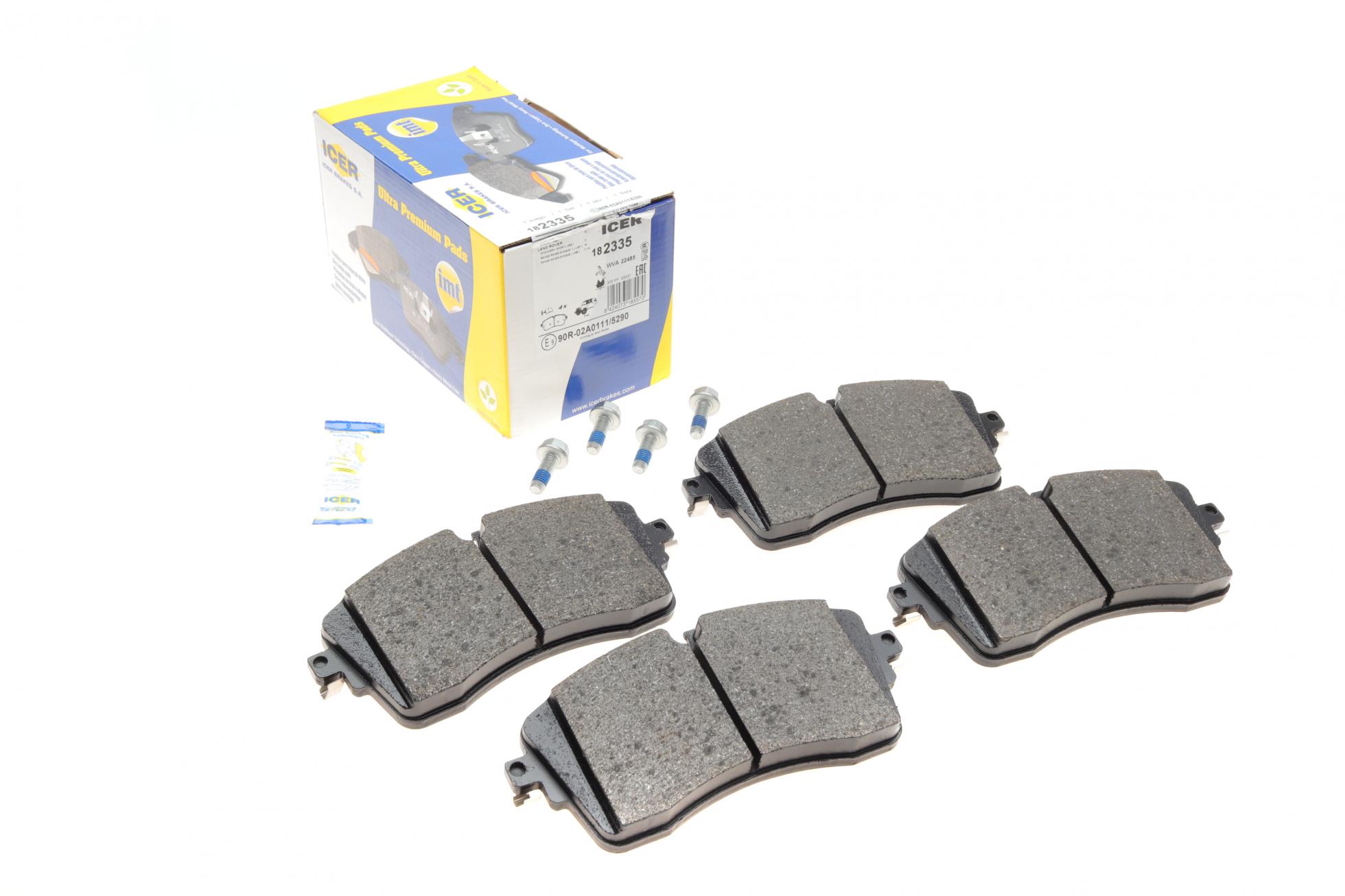 Колодки гальмівні (передні) land rover range rover 2.0/2.2d 11- (trw)