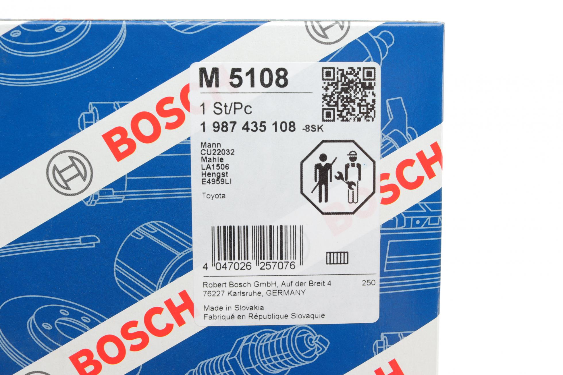 1987435108 BOSCH