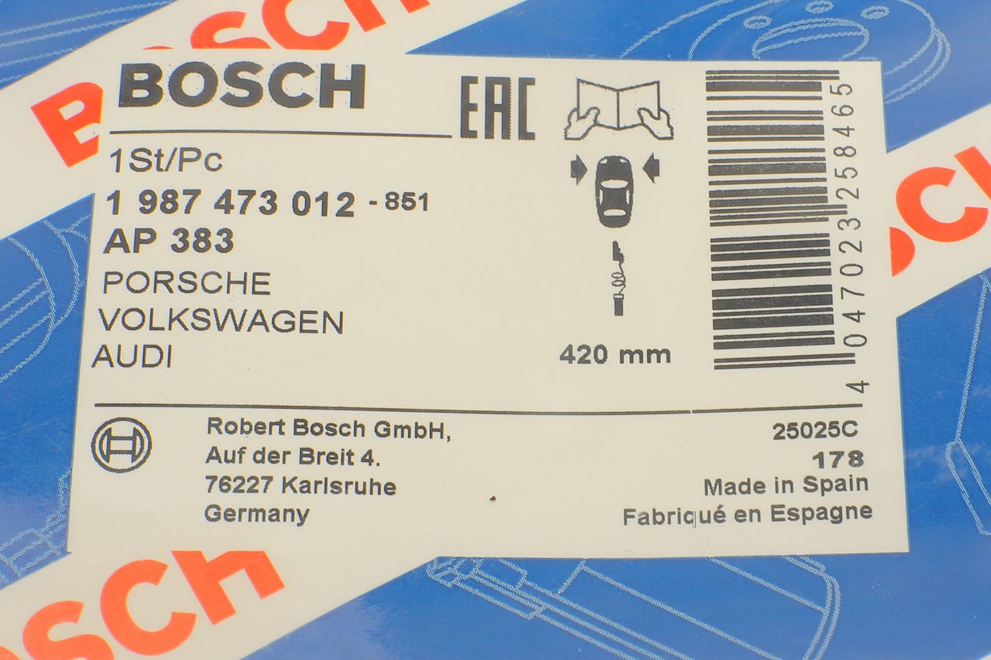 1987473012 BOSCH