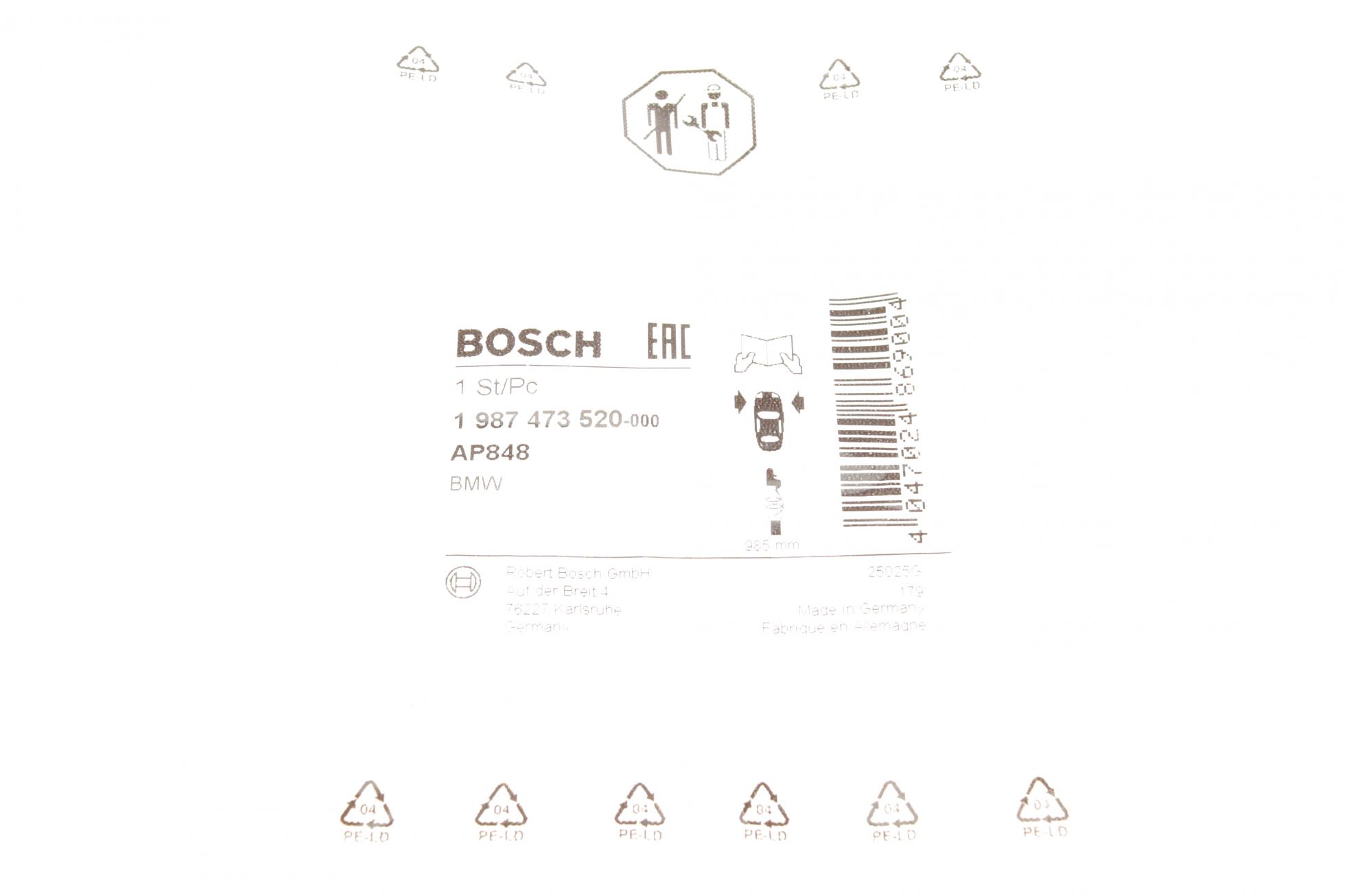 1987473520 BOSCH