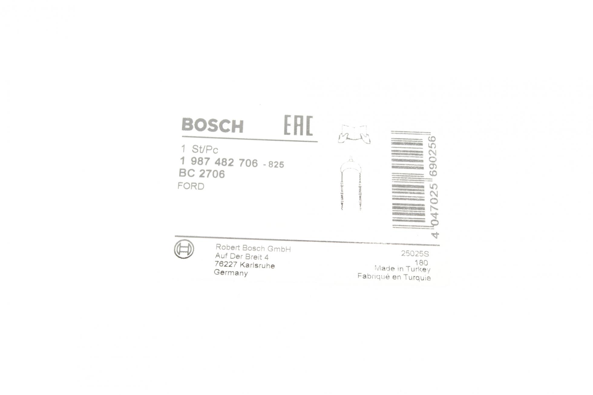 1987482706 BOSCH