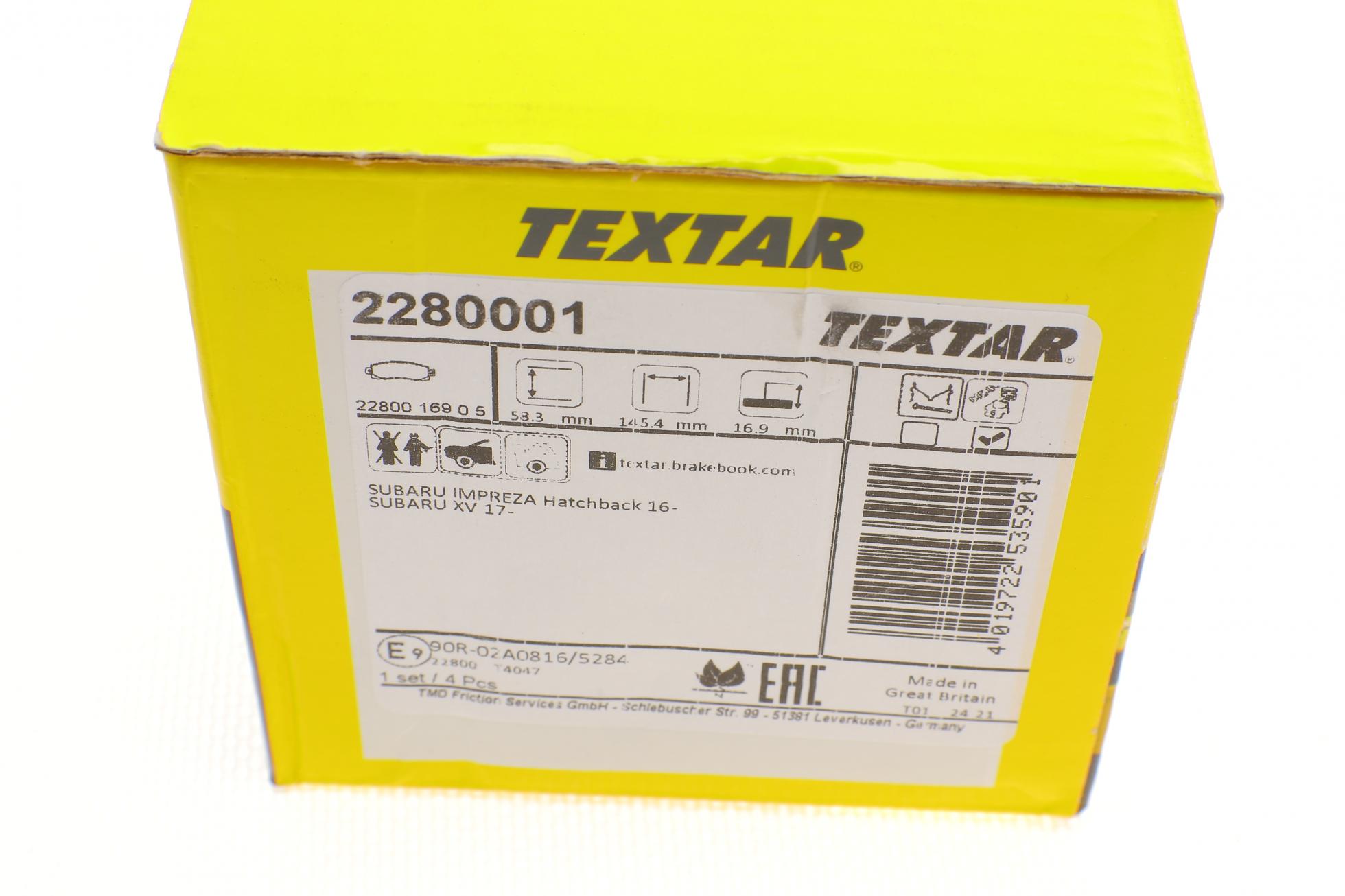 2280001 TEXTAR