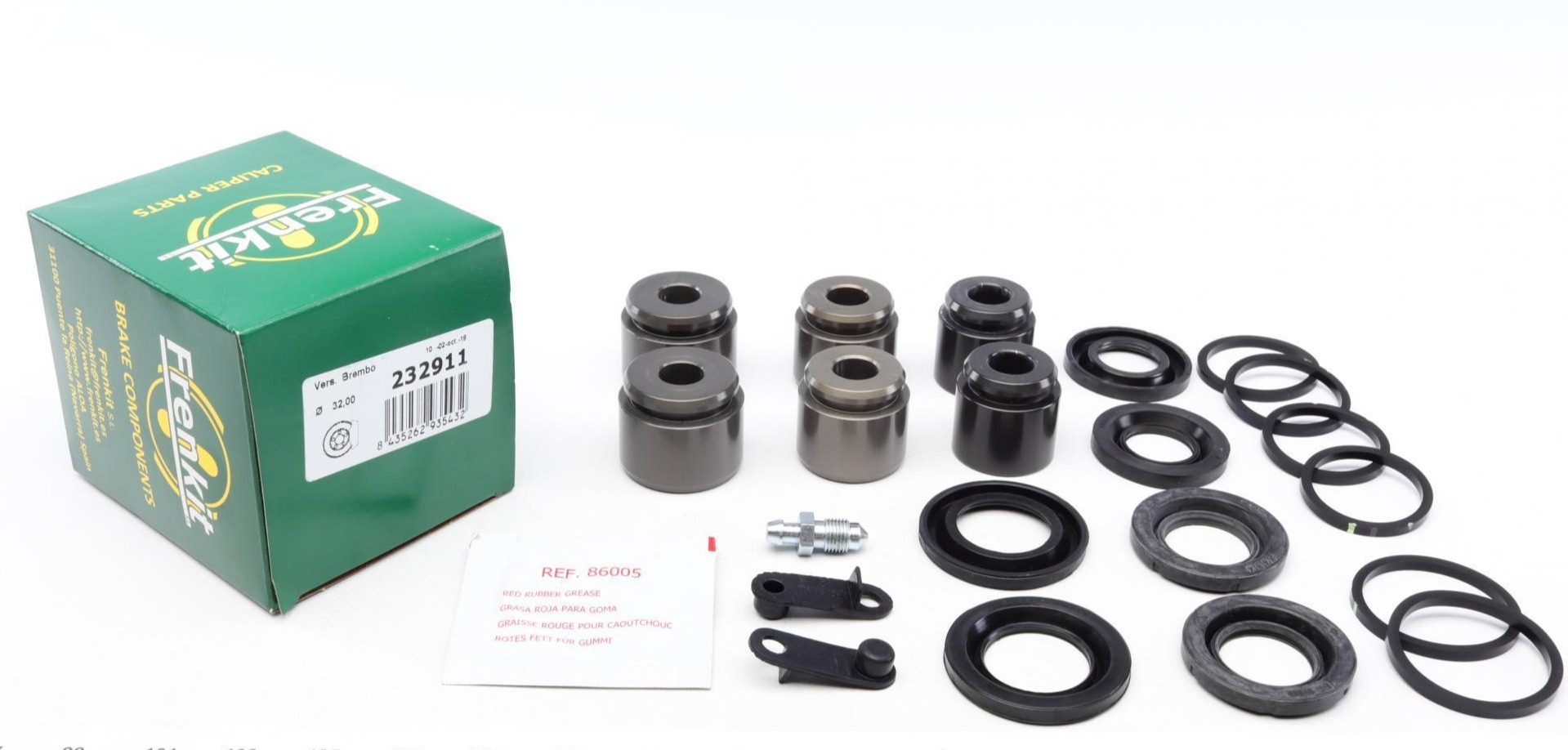 Ремкомплект супорта з 6 поршнями супорта