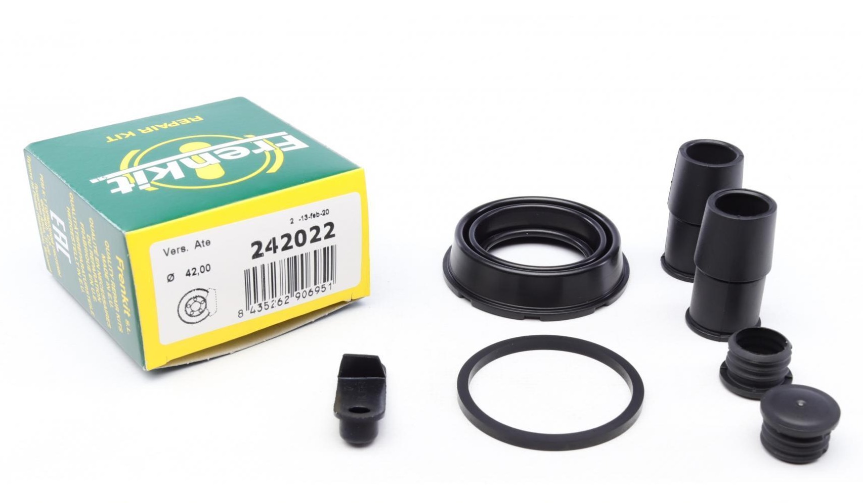 Ремкомплект гальмівного супорта MERCEDES-BENZ E-Class W212 09-16, GL X166 12-16, G-Class W463 90-18, GL X164 06-12, ML W164 05-11, S-Class W221 06-13; BMW 1 E81-88 04-11, X1 E84 09-15, 5 E60-61 03-10,