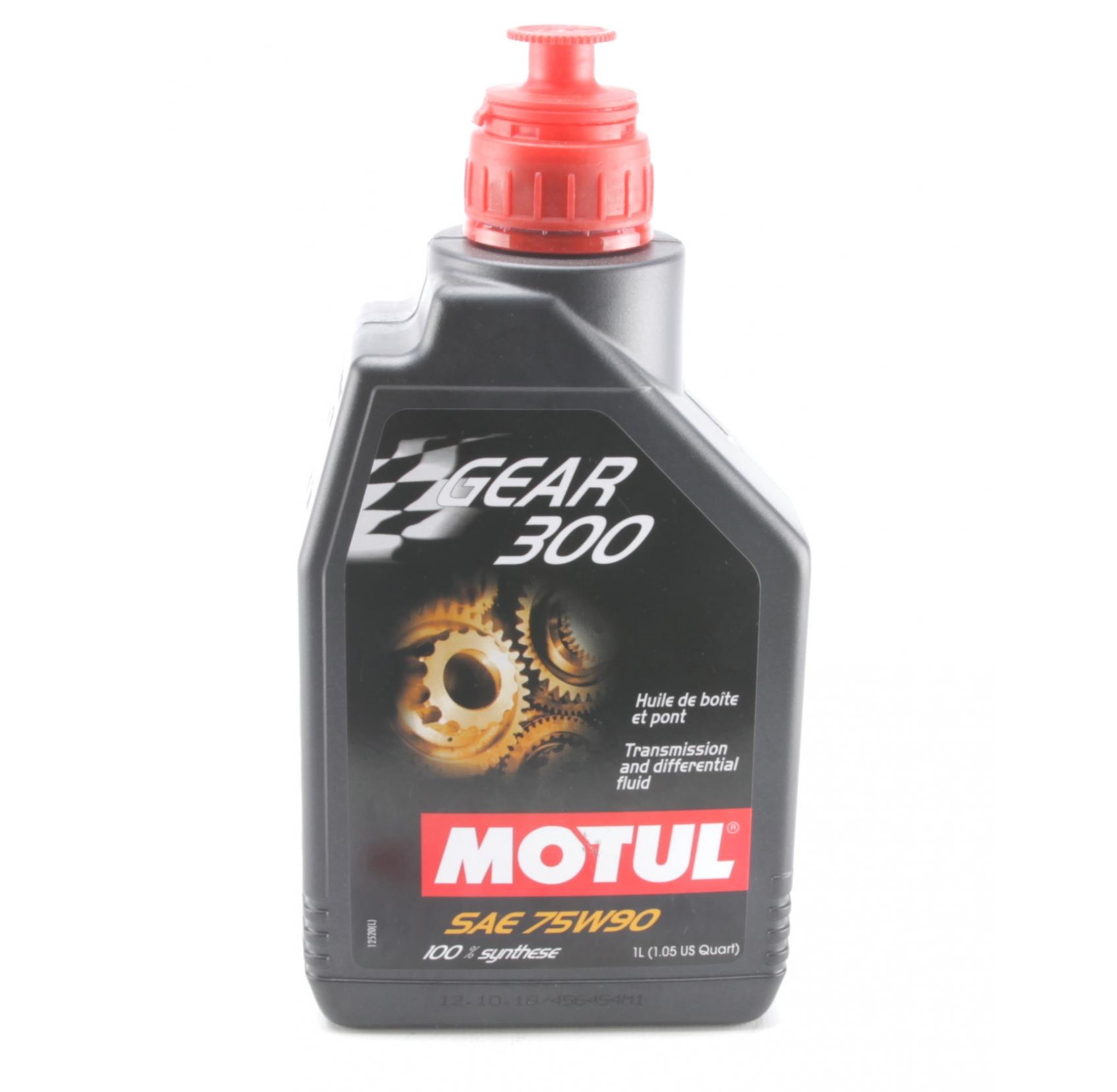 Олива трансмісійна motul gear 300 75w-90, 1л.