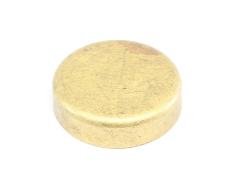Заглушка блоку циліндрів (d=32mm) латунь/brass