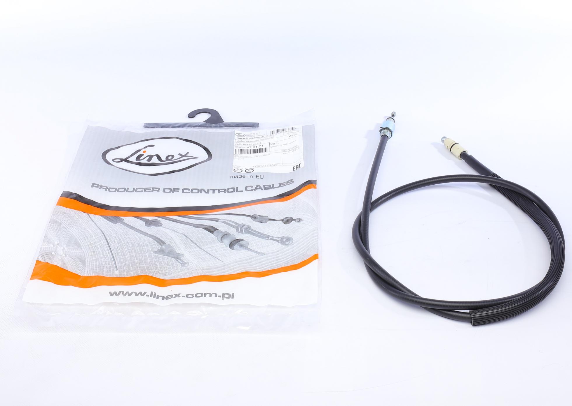 Трос ручника porsche cayenne/vw touareg 2.5-6.0 02-10 (1750mm)
