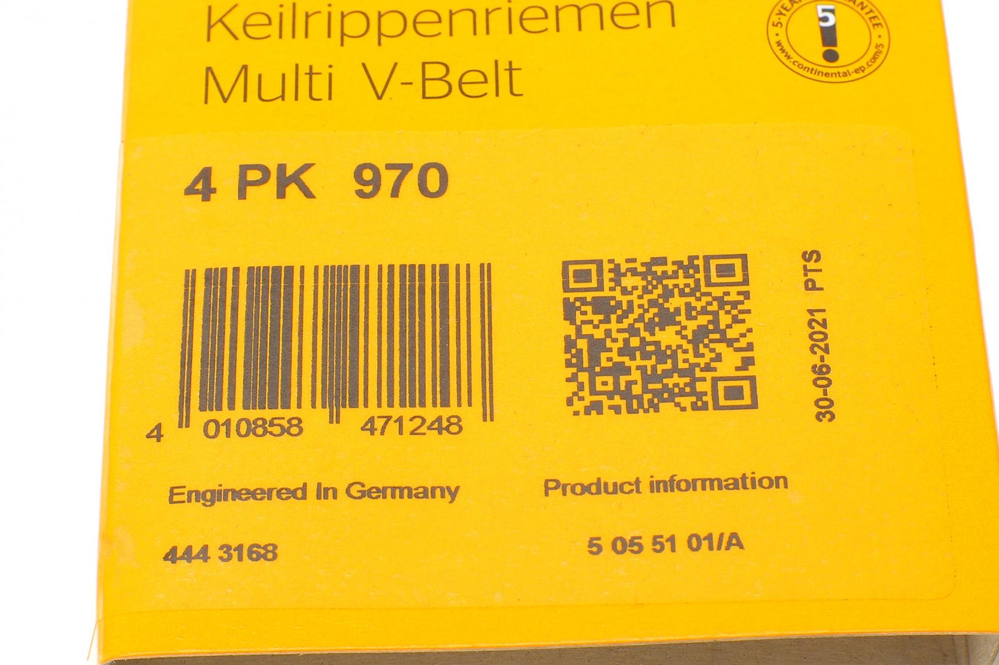 4PK970 CONTITECH