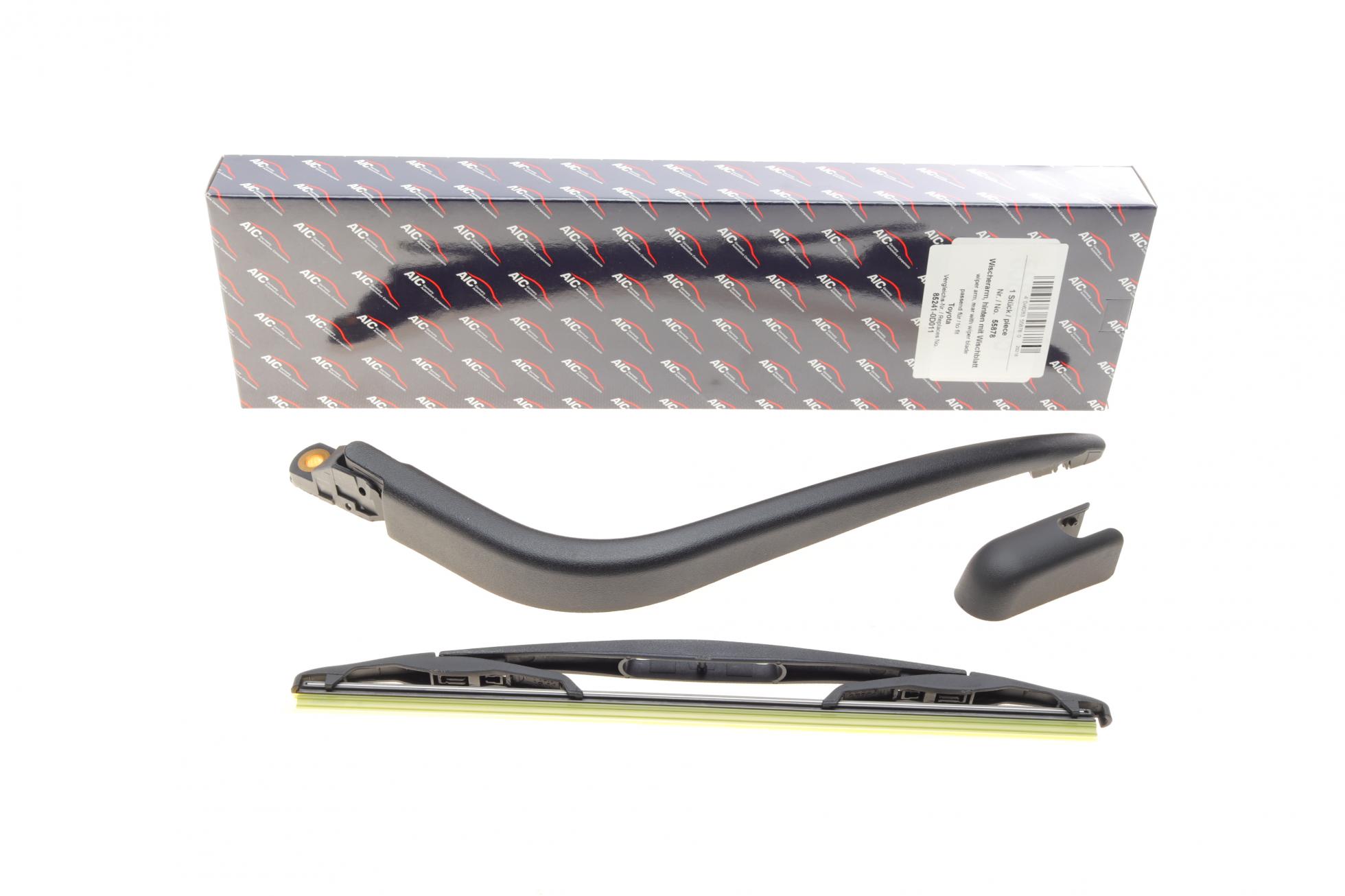Рычаг стеклоочистителя (задний) toyota yaris 99-05 (+щетка) (l= 503mm)