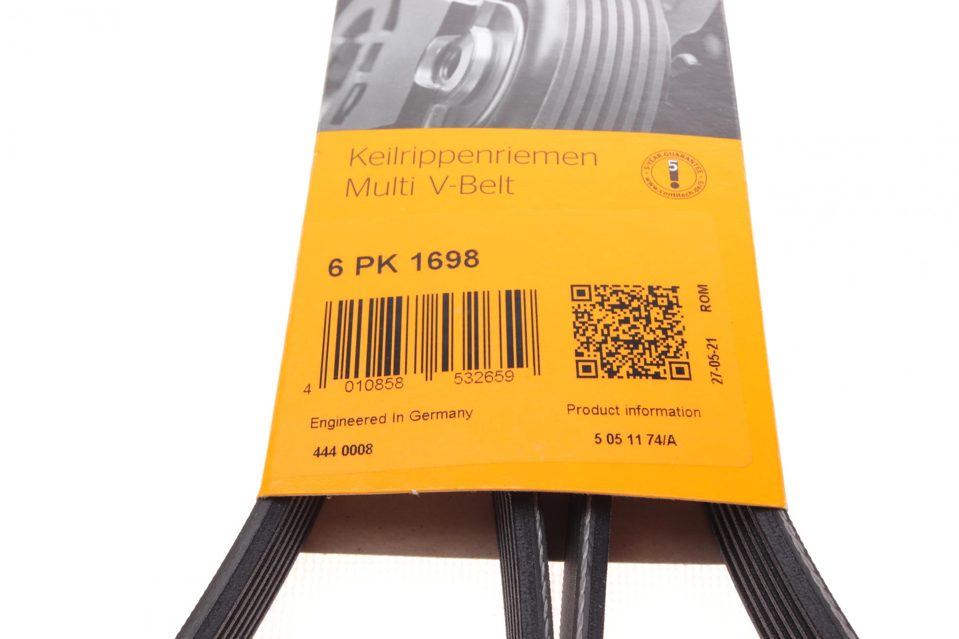 6PK1698 CONTITECH