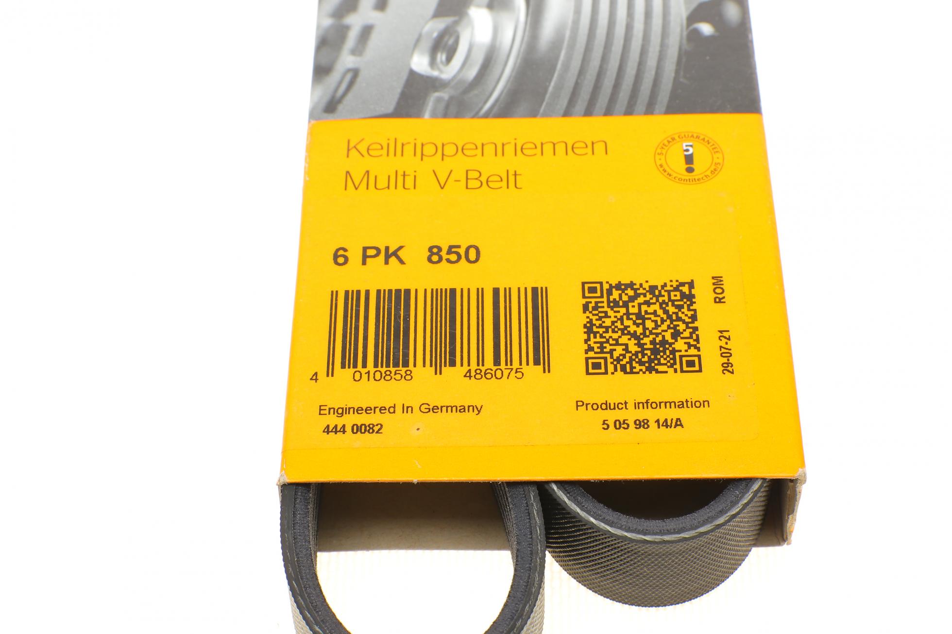 6PK850 CONTITECH