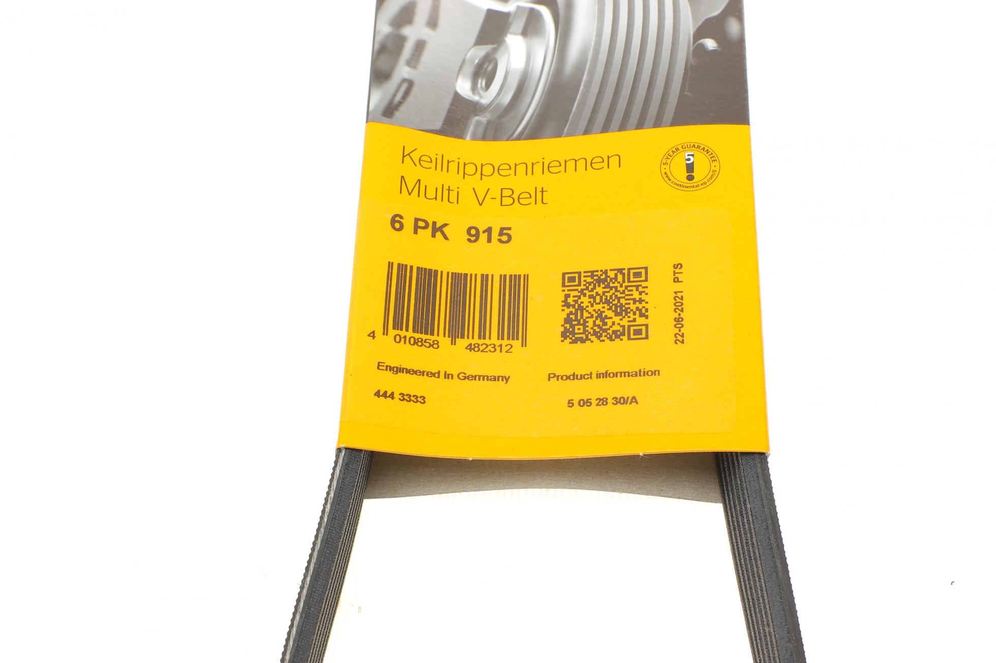 6PK915 CONTITECH
