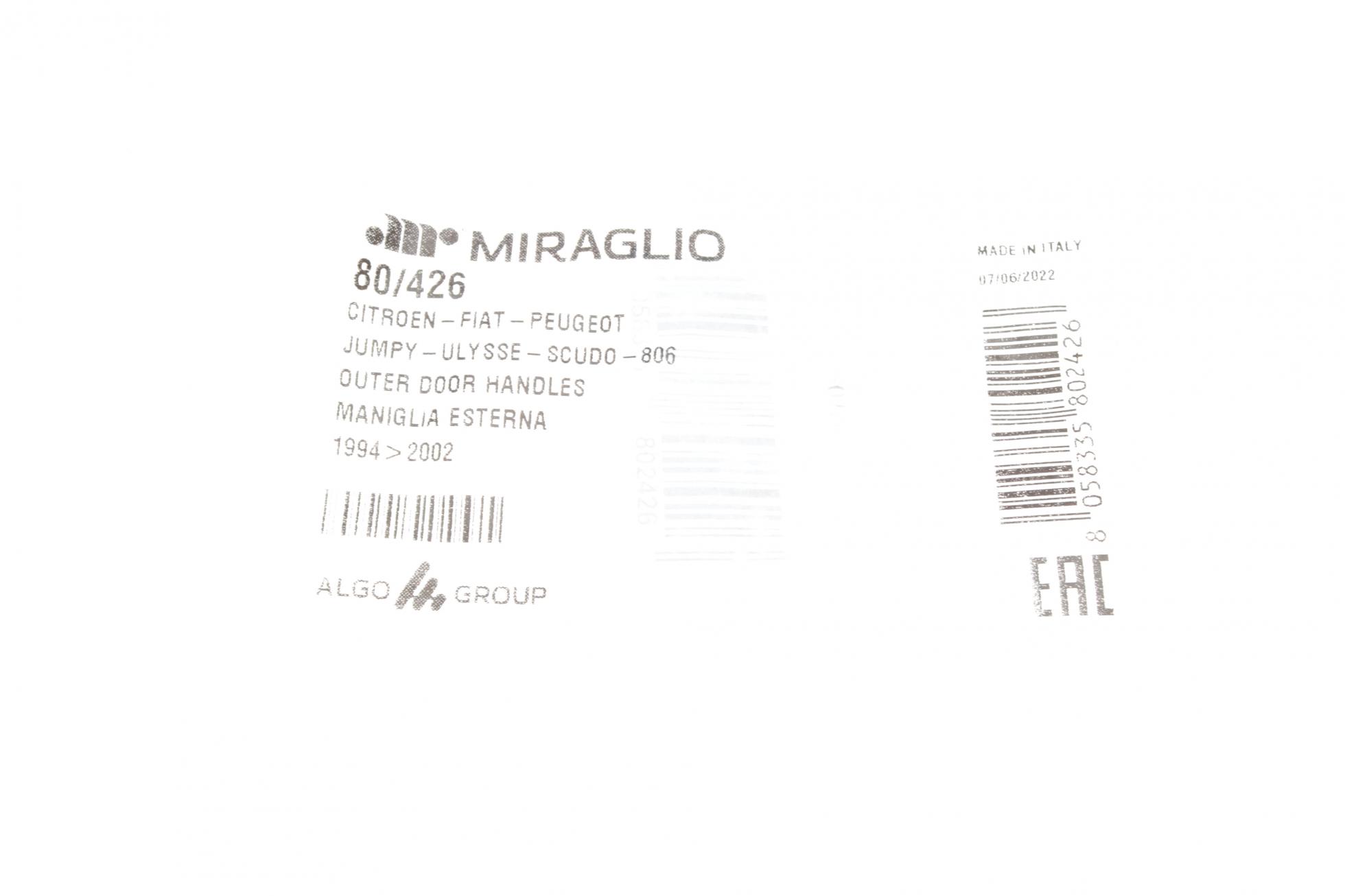 80426 MIRAGLIO