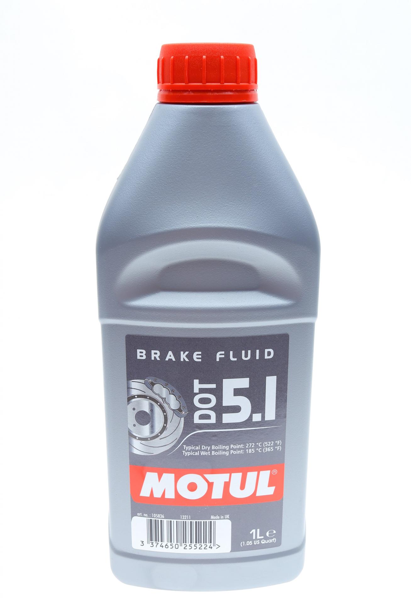 Тормоз. жидкость motul dot 5.1 brake fluid 1 l