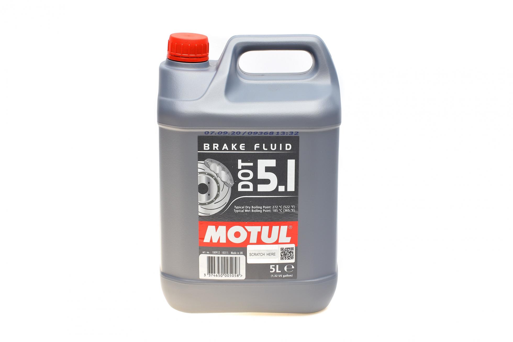 Жидкость тормозная dot5.1 (5l) brake fluid (100952)