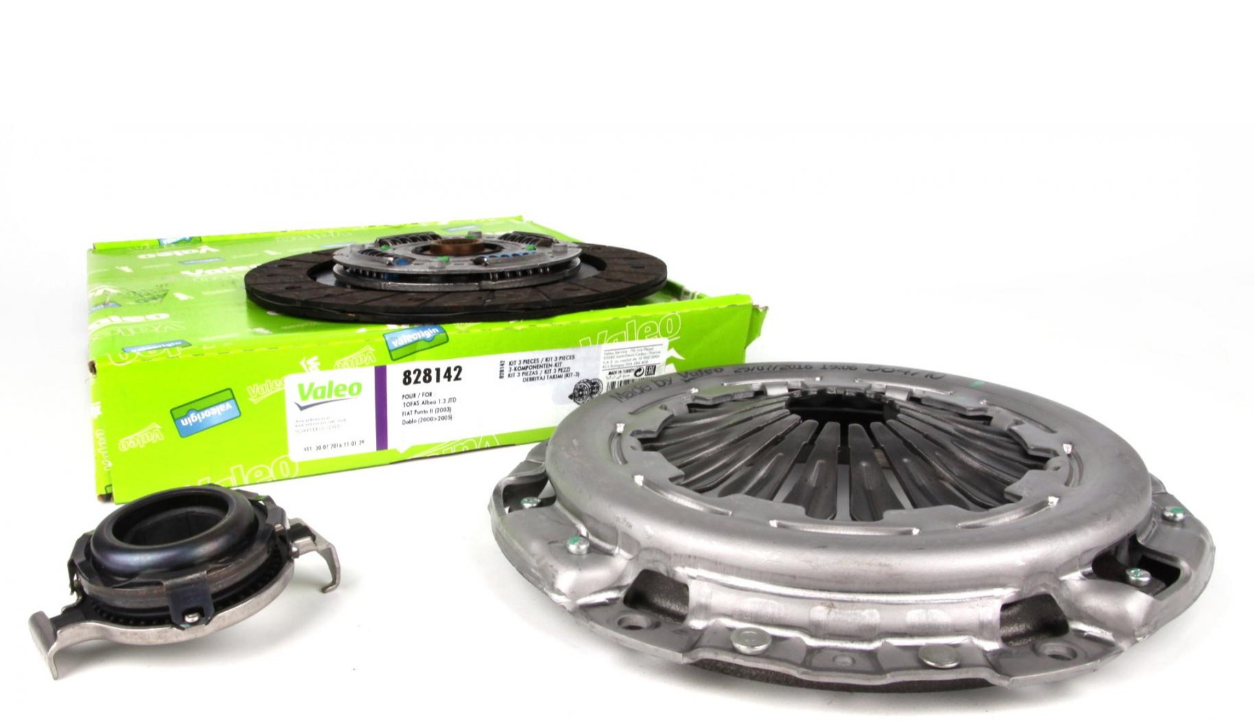Комплект зчеплення 1.3MJET 16V, 1.3HDI 8V FIAT Doblo 09-23, Doblo 00-13, Fiorino 07-, Grande Punto 05-10, Punto 03-18, Qubo 08-19, Idea 03-12, Linea 07-18; PEUGEOT Bipper 08-17; CITROEN Nemo 08-17; OP
