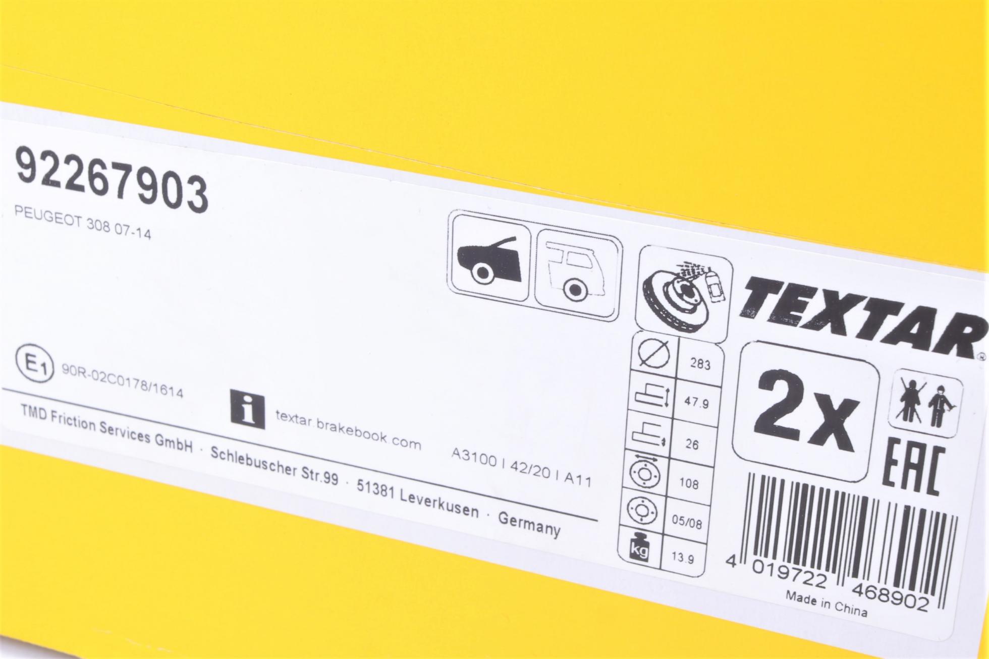 92267903 TEXTAR