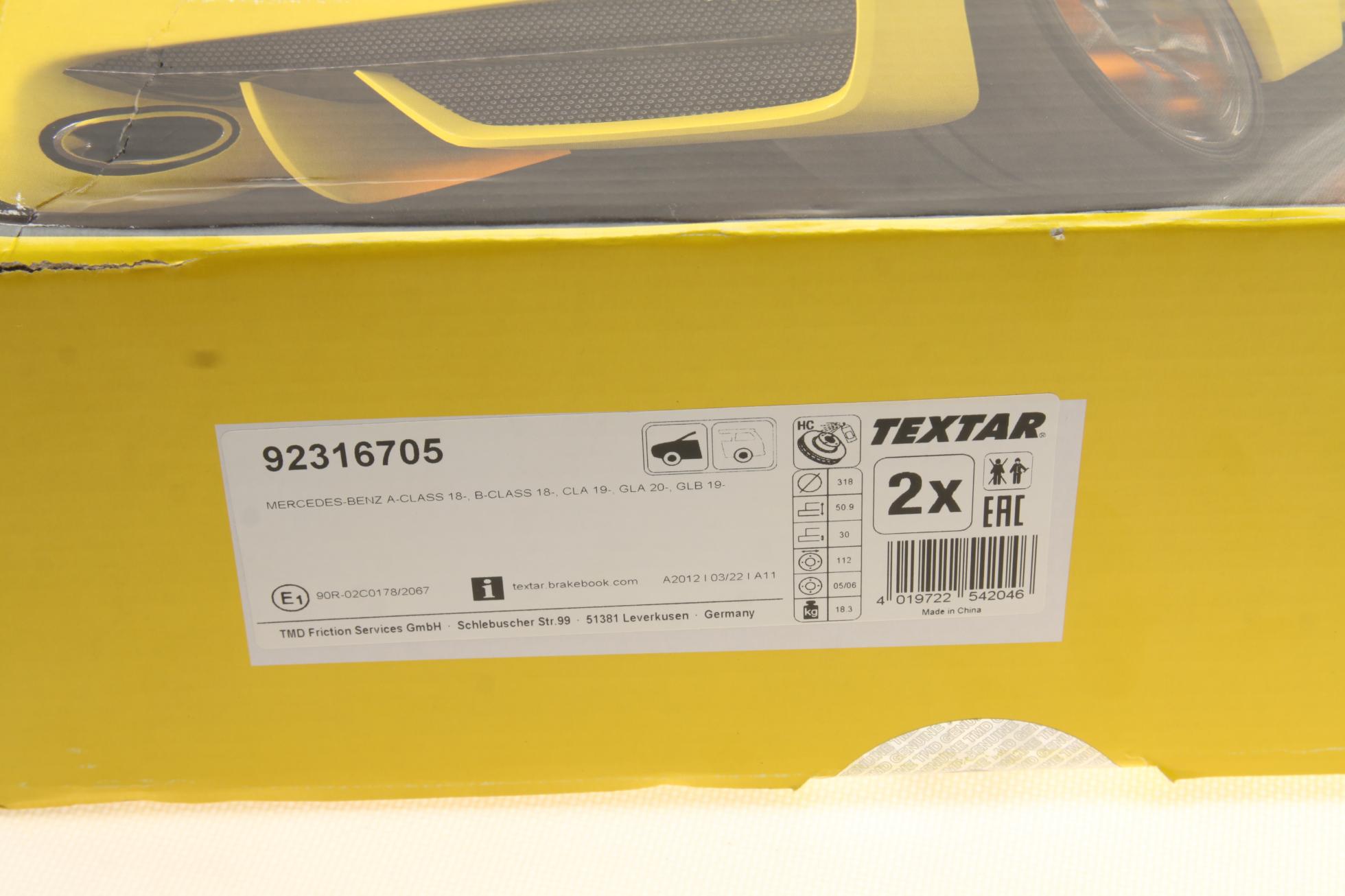 92316705 TEXTAR