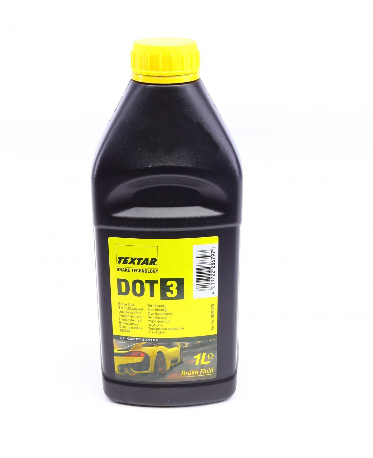 Тормозная жидкость dot3 1l